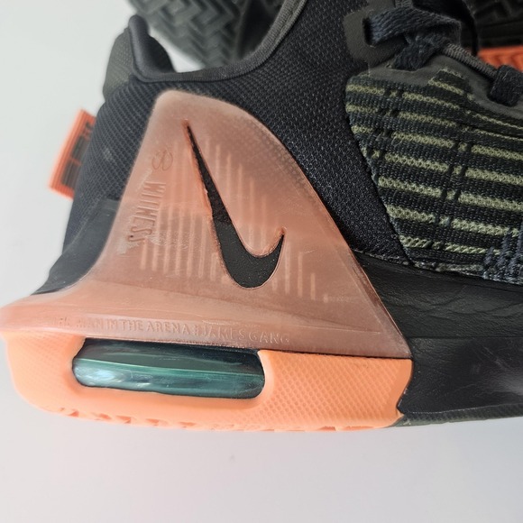 Nike LeBron Witness 6 Black Sequoia Silver CZ4052-001 Mens Basketball Shoes 7.5 - Picture 5 of 16